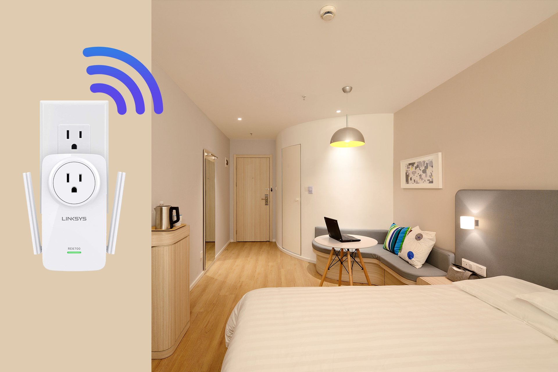 Linksys WiFi extender setup for ac1200 using WPS Button