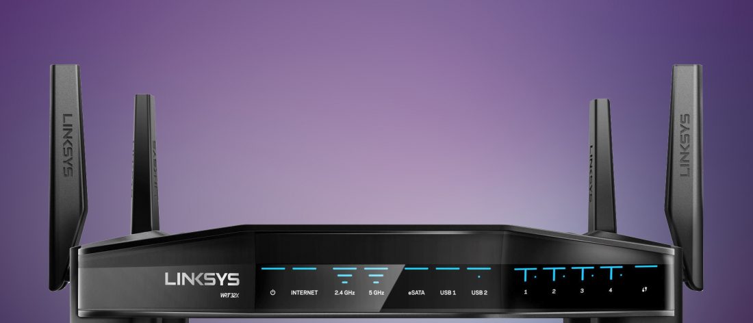 IP address of the Linksys router