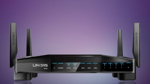 IP address of the Linksys router