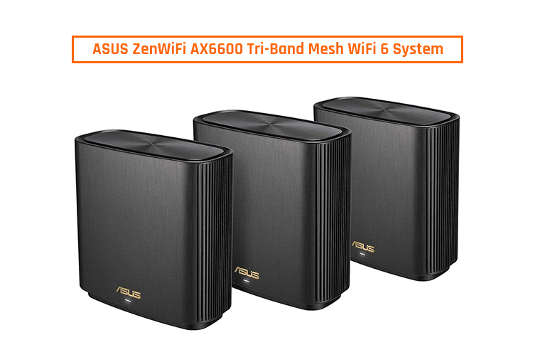Asus ZenWifi Ax6600 Tri-Band Mesh Wifi 6 System